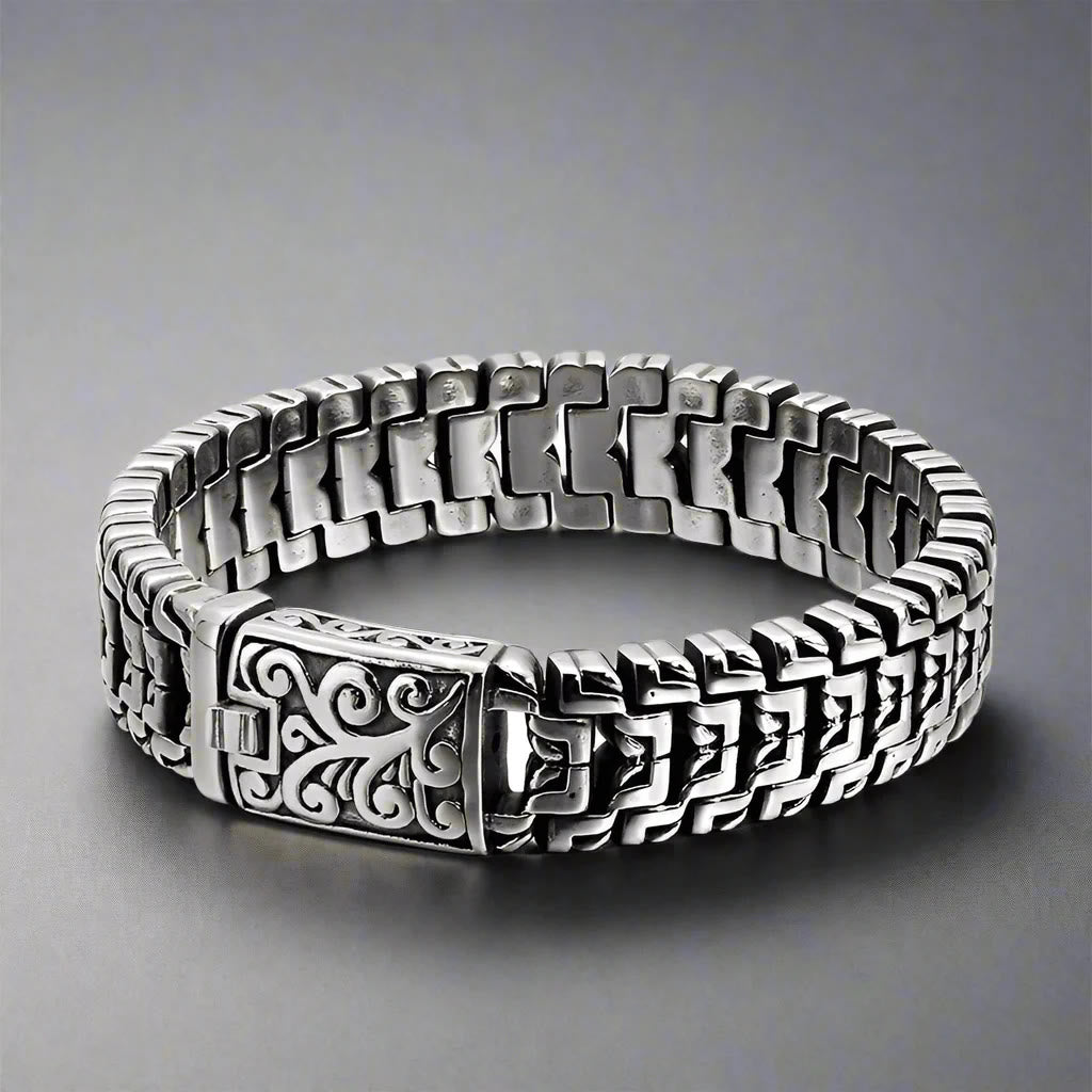 WorldNorse Armband aus Stahl mit Rune - image 3