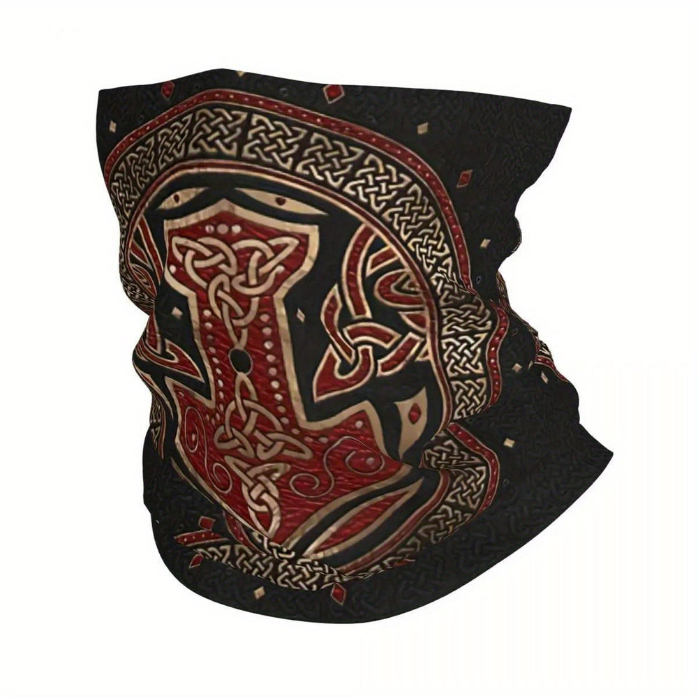 WorldNorse Komplizierte Mjölnir Triquetra Gesichtsmaske und Halsmanschette - image 1