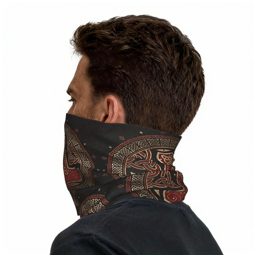 WorldNorse Komplizierte Mjölnir Triquetra Gesichtsmaske und Halsmanschette - image 6