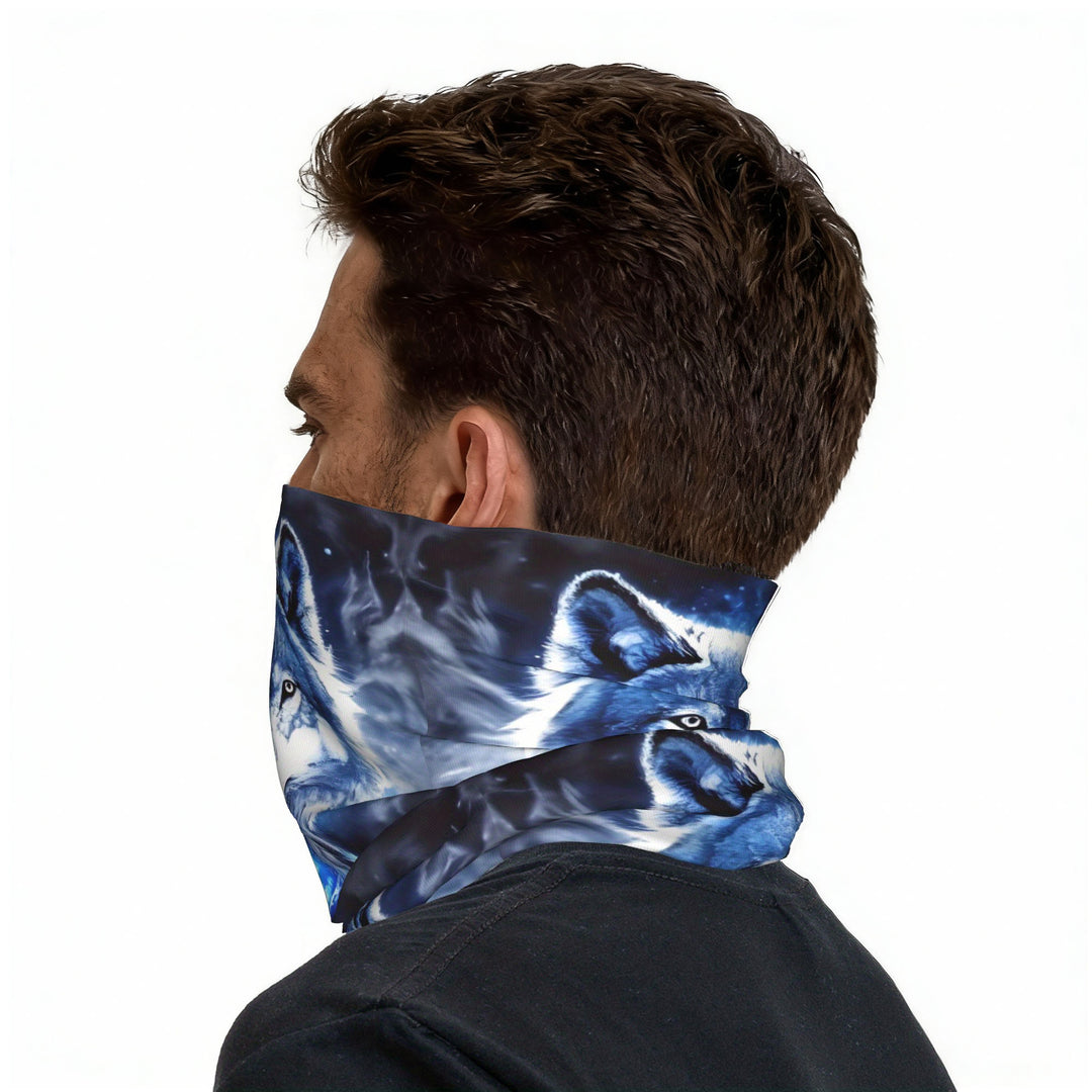 WorldNorse Stellar Wolf Lunar Veil Gesichtsmaske & Halswärmer - image 6