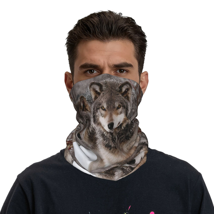 WorldNorse Timber Wolf Frosted Vale Gesichtsmaske & Halswärmer - image 2