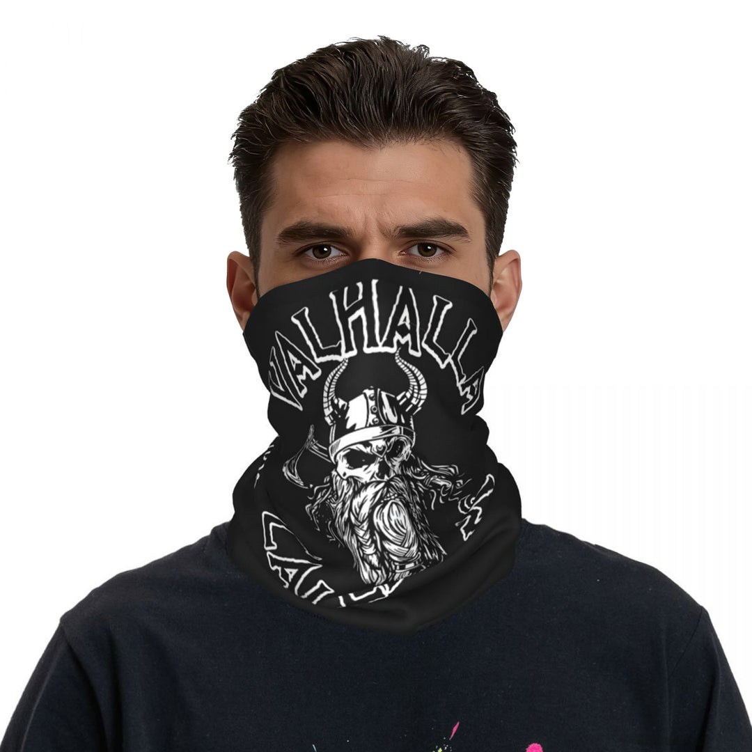WorldNorse Wikinger Axt -Schädelhelm-Gesichtsmaske & Halswärmer - image 2