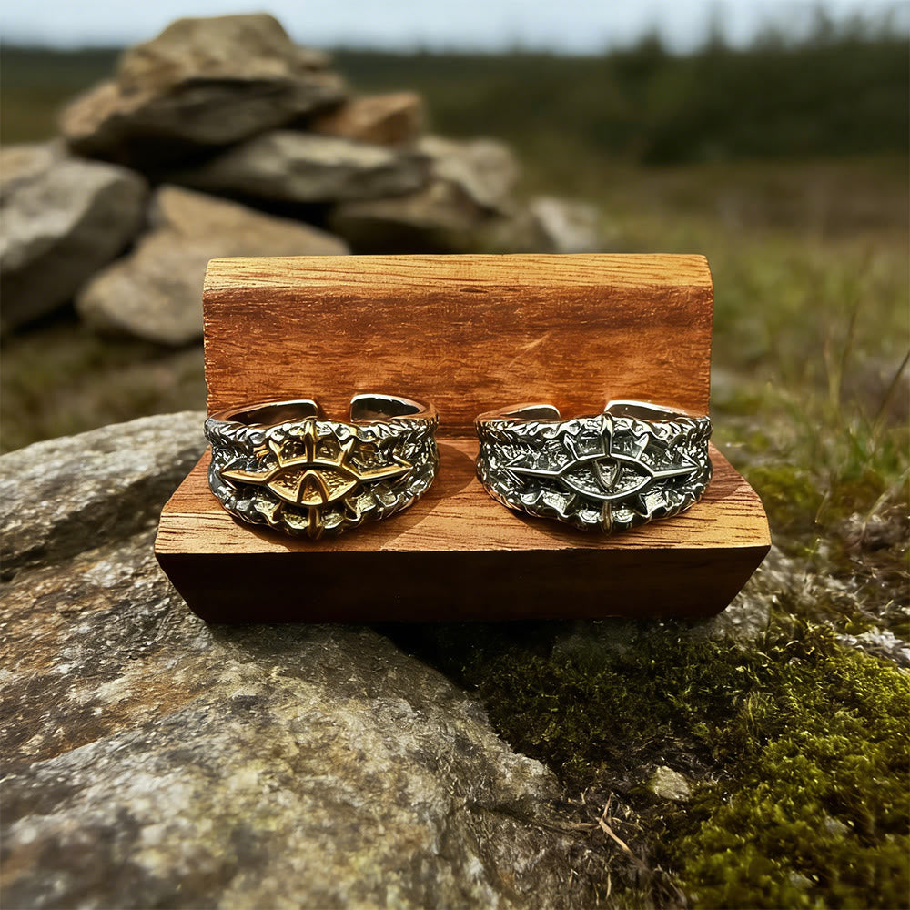 WorldNorse Forge Texturierter Riven-Siegelring - image 5