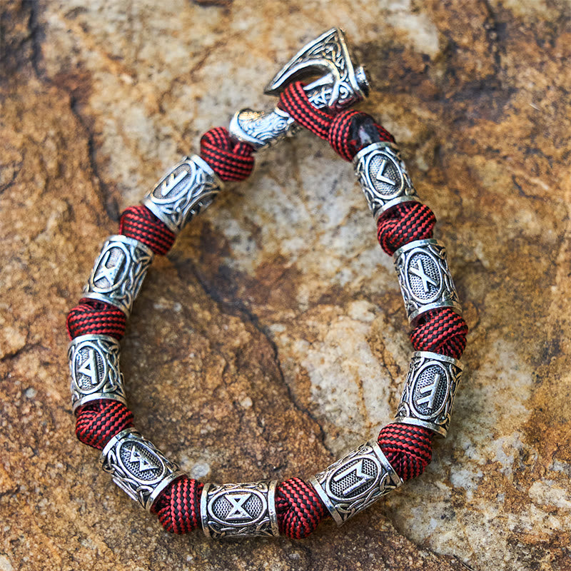 WorldNorse Wikinger Axt Rune Intertwin Braided Bracelet - image 16