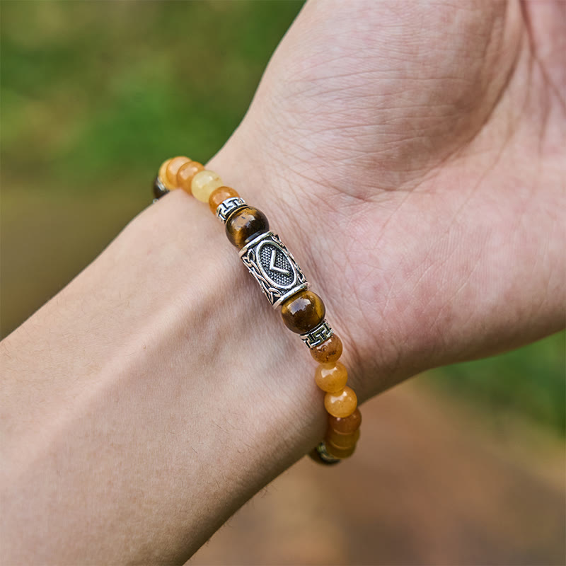 WorldNorse Rune -Armband aus chromatischen Kristallperlen - image 5