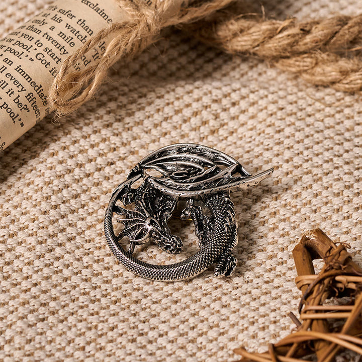 WorldNorse Wyrm Nordischer Drache -Brosche - image 6
