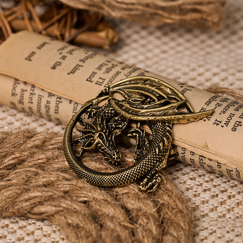 WorldNorse Wyrm Nordischer Drache -Brosche - image 12