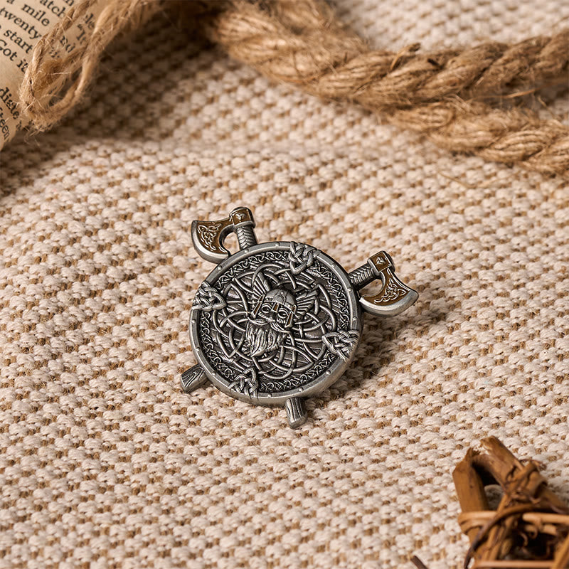 WorldNorse Krieger Wikinger Axt Brosche - image 6