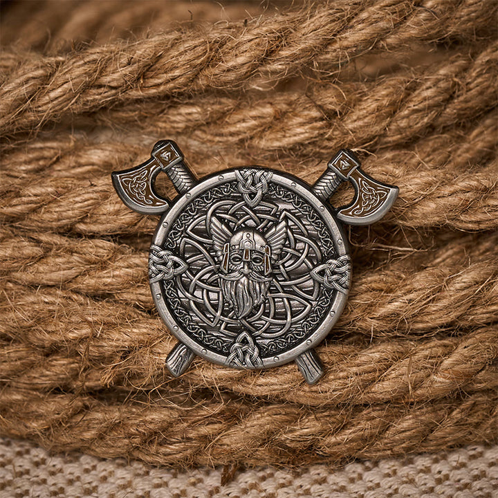 WorldNorse Krieger Wikinger Axt Brosche - image 2