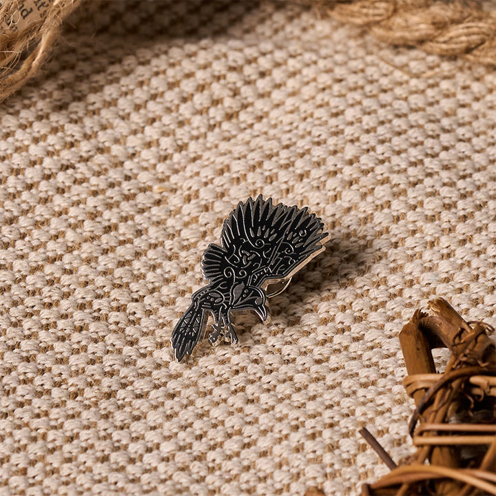 WorldNorse Raven Soar Sigil Brosche - image 6