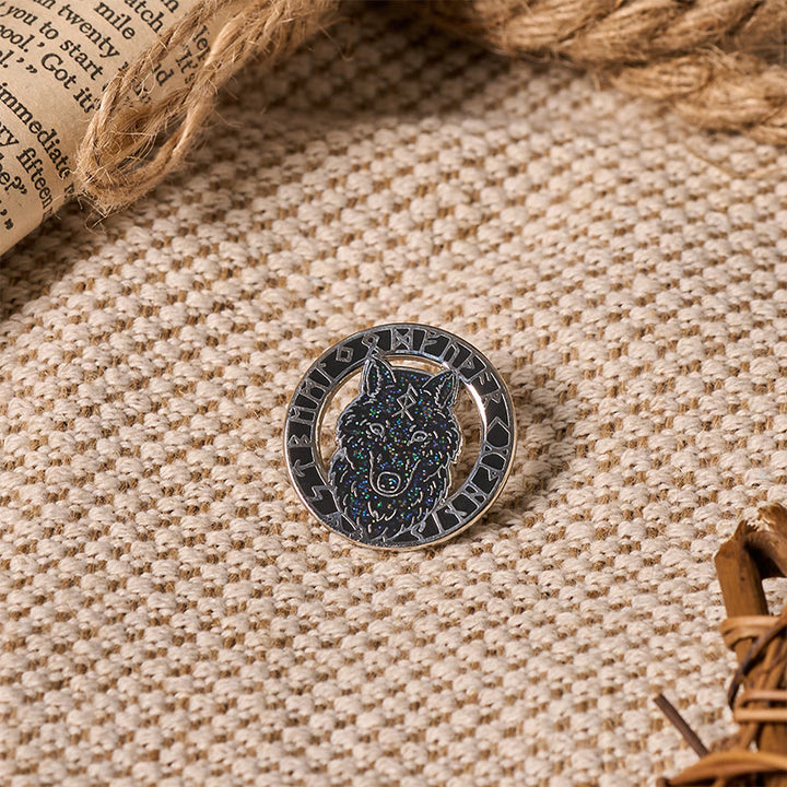 WorldNorse Fenrir Rune Brosche - image 6