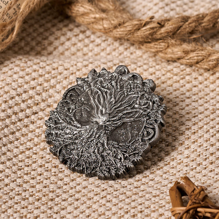 WorldNorse Brosche „Knorriger Lebensbaum“ - image 6