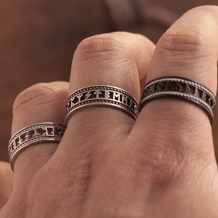 WorldNorse Geschmiedeter Runenring - image 9