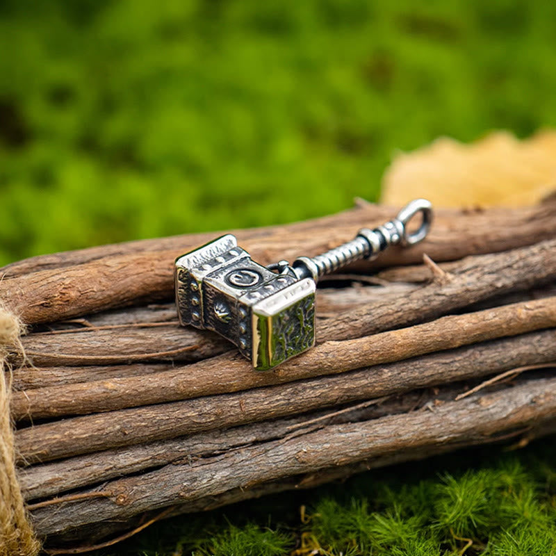WorldNorse Geschmiedete Stormbreaker Mjölnir Halskette - image 4