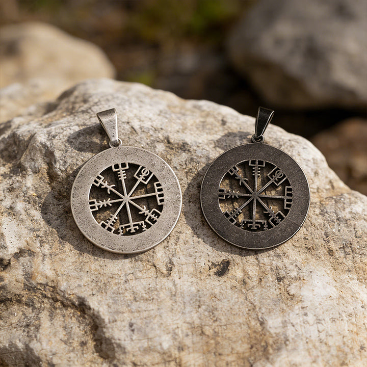 WorldNorse Verwitterte Vegvisir Rune - image 6