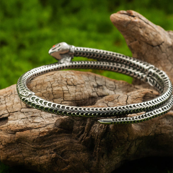 WorldNorse Schuppenschlangen-Rotaugen-Armband - image 3