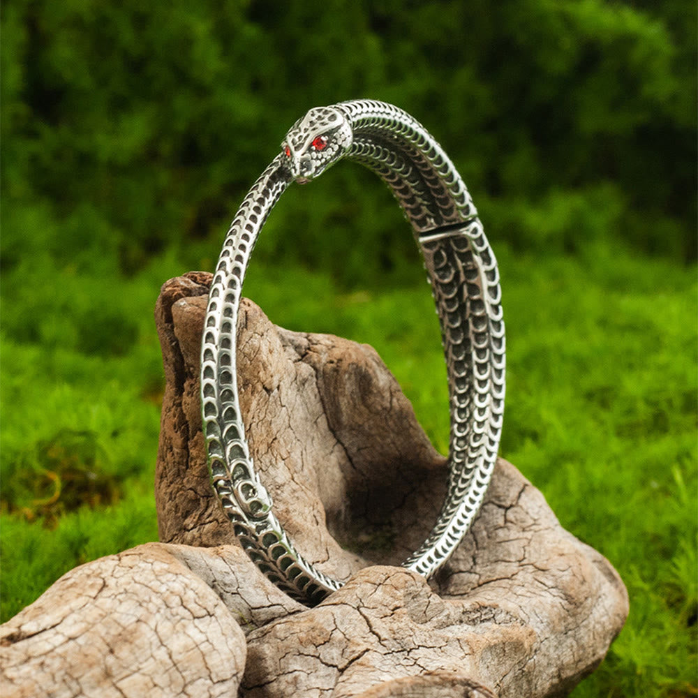 WorldNorse Schuppenschlangen-Rotaugen-Armband - Schlange - image 0