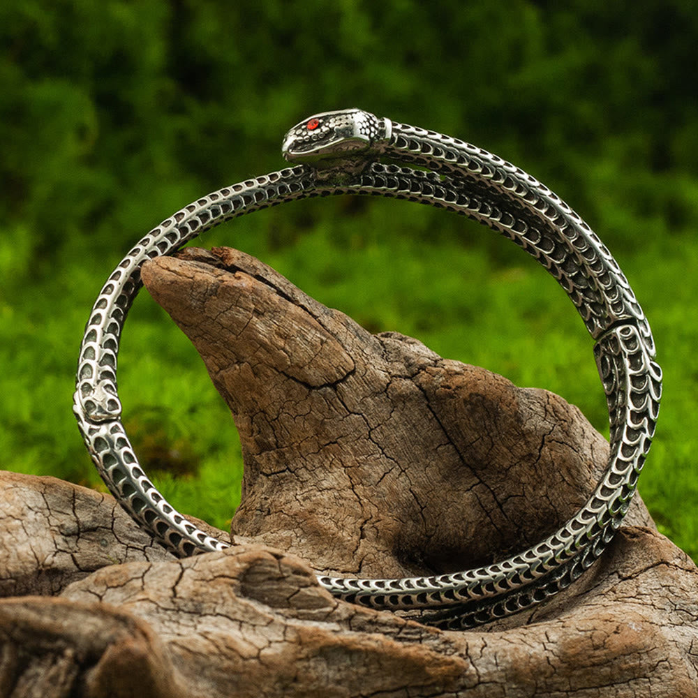 WorldNorse Schuppenschlangen-Rotaugen-Armband - image 2