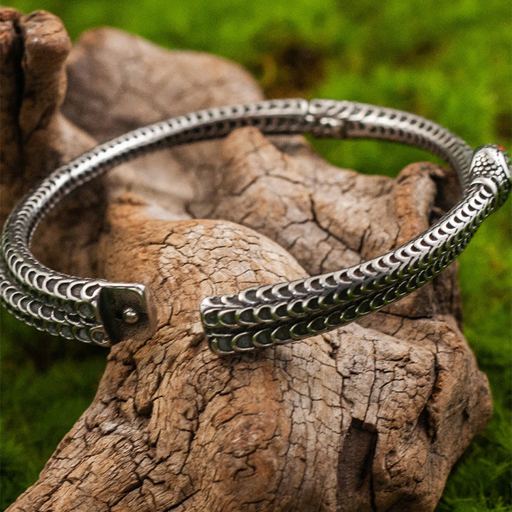 WorldNorse Schuppenschlangen-Rotaugen-Armband - image 4