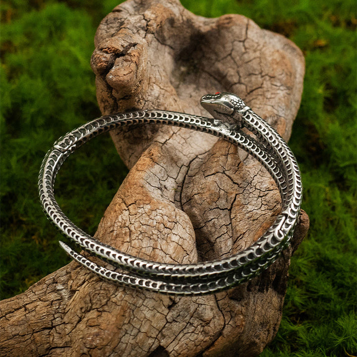 WorldNorse Schuppenschlangen-Rotaugen-Armband - image 5