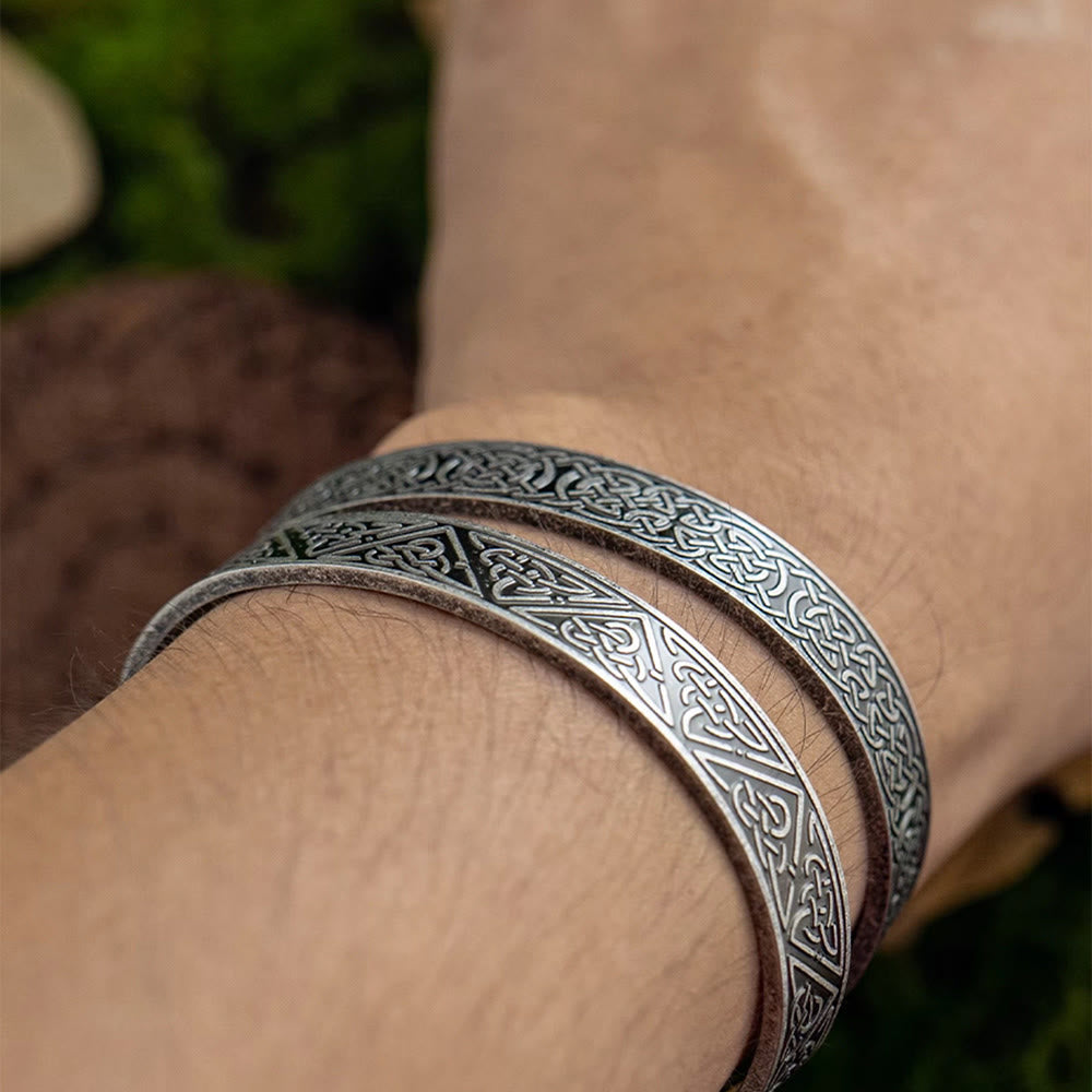 WorldNorse Armband mit Keltischer Knoten und Flechtmuster - image 1