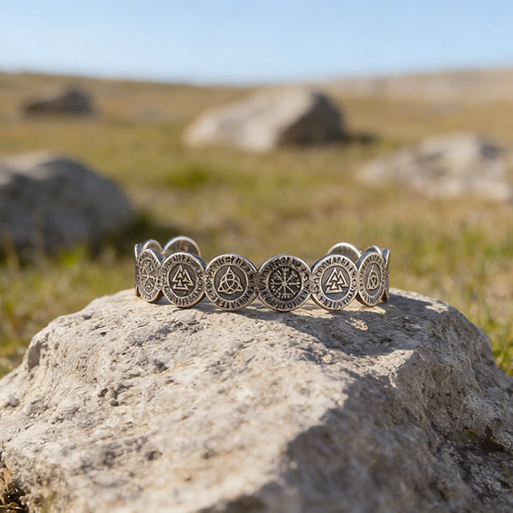 WorldNorse Viking Armband mit verwitterten Rune - image 2