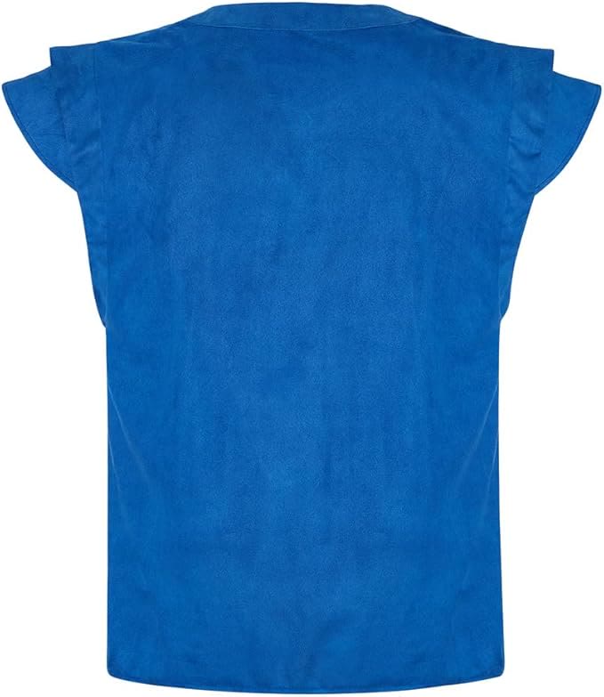 WorldNorse Wikinger-Tunika-Kostümweste aus Wildleder mit Schnürung - image 34