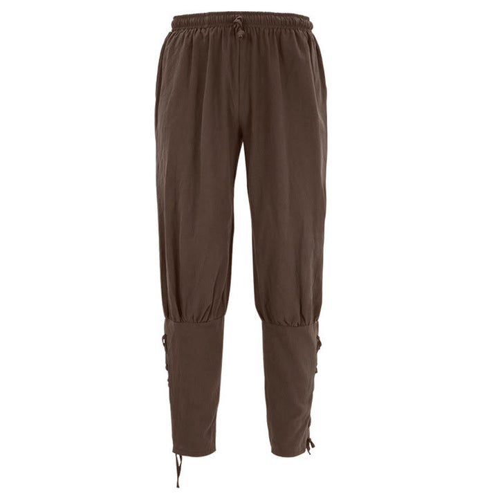 WorldNorse Nordisches Händler-Kostümset mit Schärpe, Tunika und Weste - Braune Hose - US/UK/AU44, EU54 (2XL) - image 34