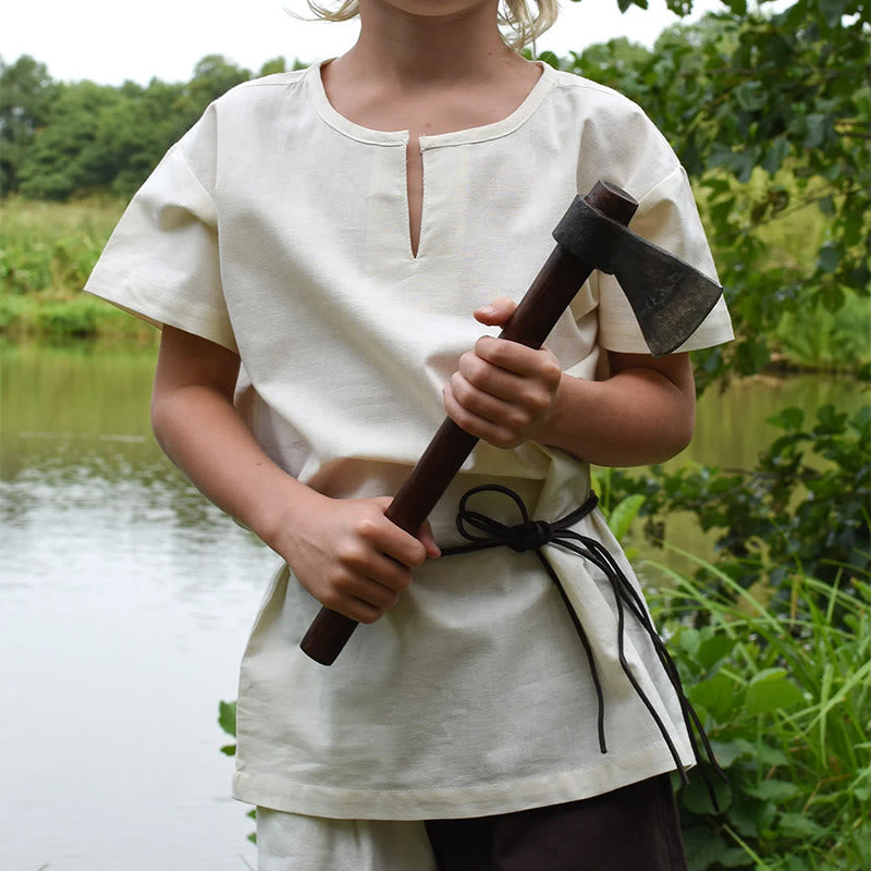 WorldNorse Mittelalterliches Waldhüter-Kostümhemd - image 15