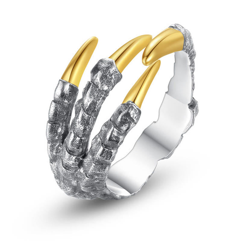 WorldNorse Handgefertigter Drachenklauenring aus 925er Silber - image 4