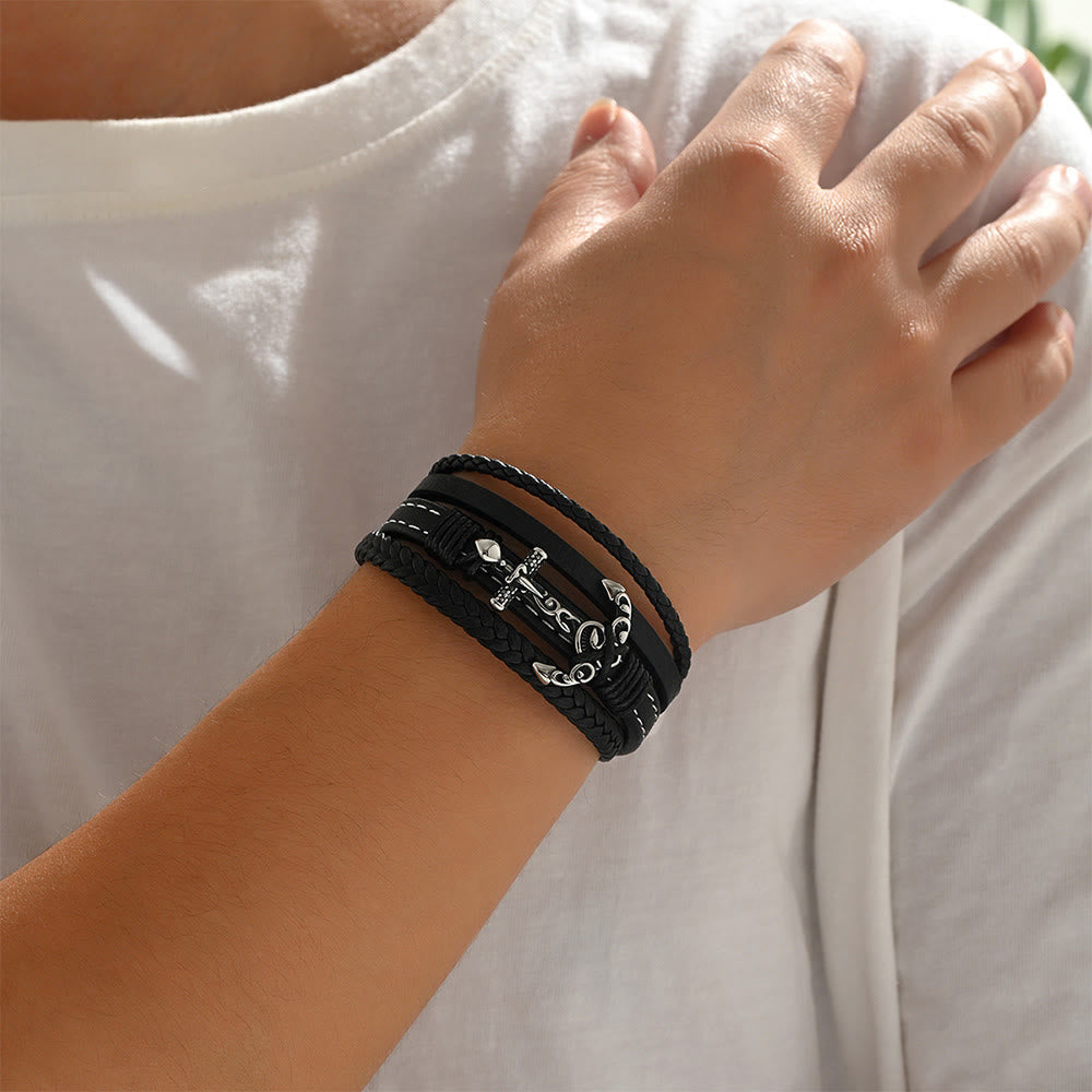 WorldNorse Seefahrer Stahlankerarmband - image 1