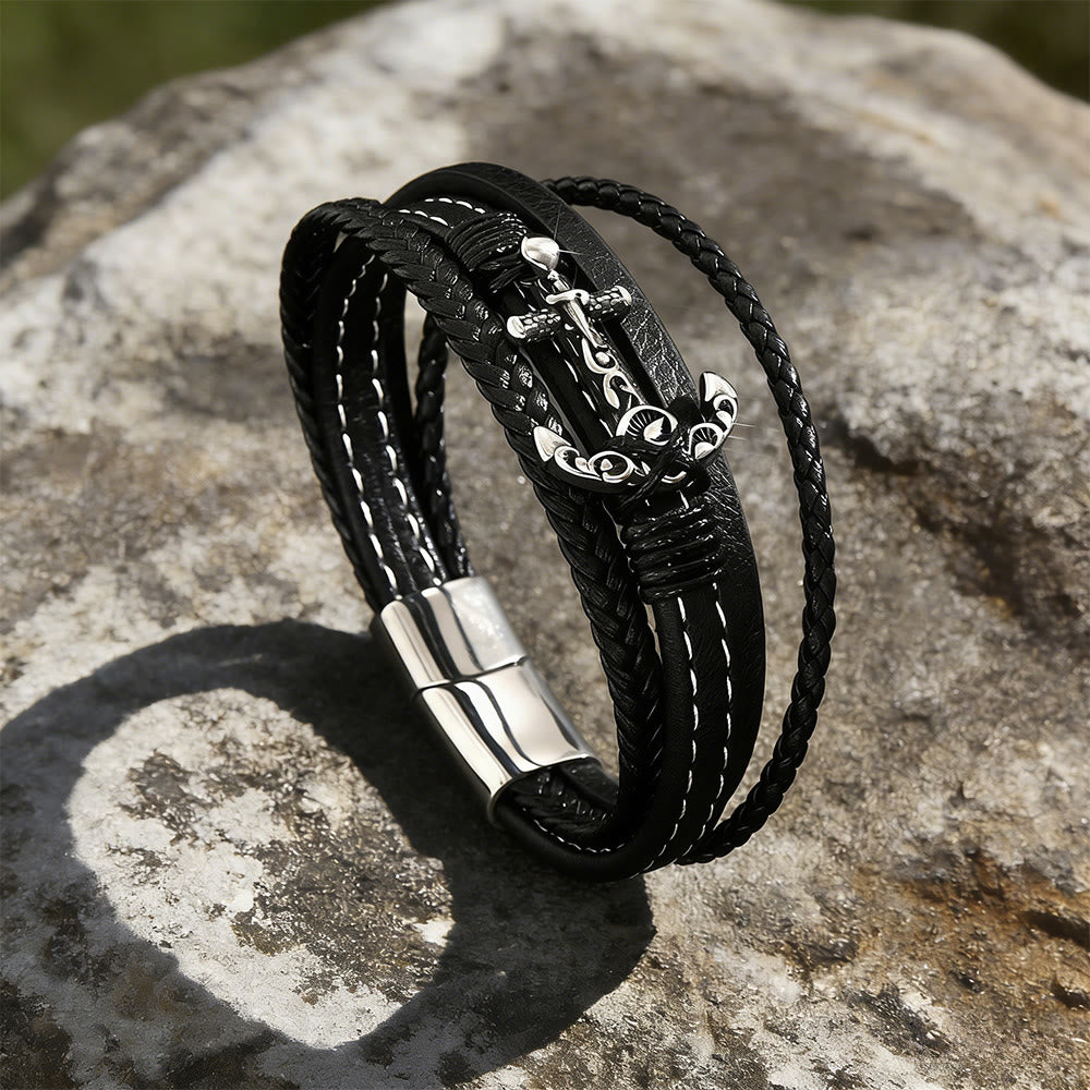 WorldNorse Seefahrer Stahlankerarmband - Anker - image 0
