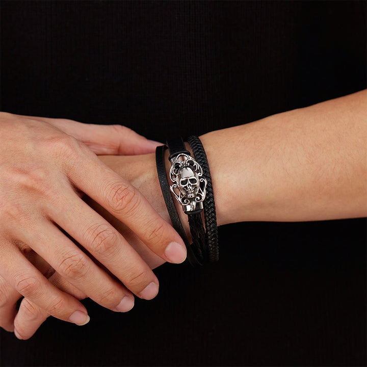 WorldNorse Valhalla Totenkopf-Armband - image 12