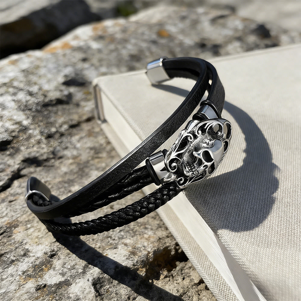 WorldNorse Valhalla Totenkopf-Armband - image 7