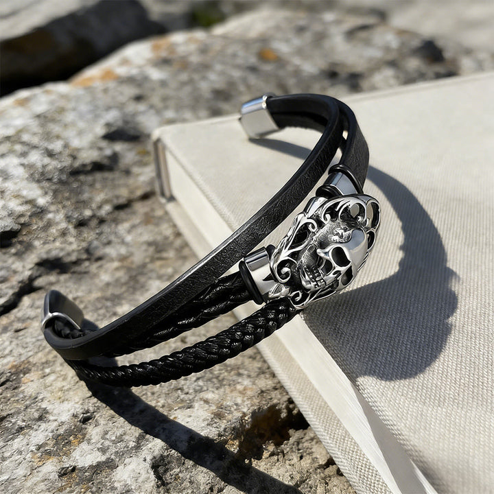 WorldNorse Valhalla Totenkopf-Armband - image 7