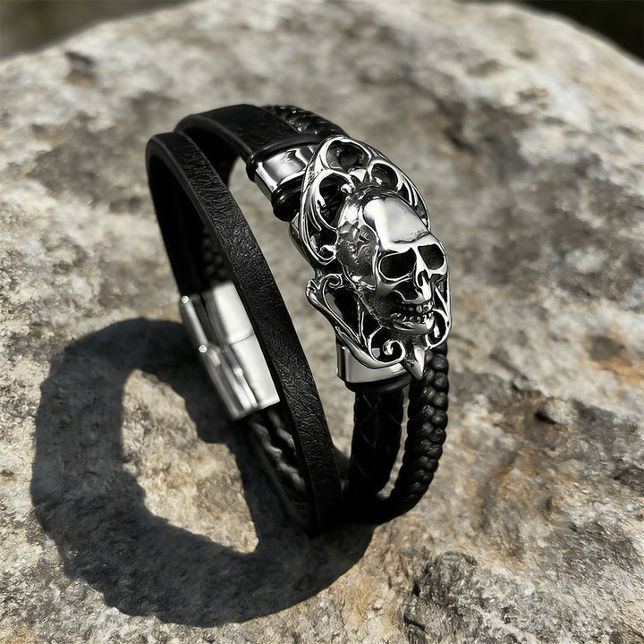 WorldNorse Valhalla Totenkopf-Armband - Schädel - image 0