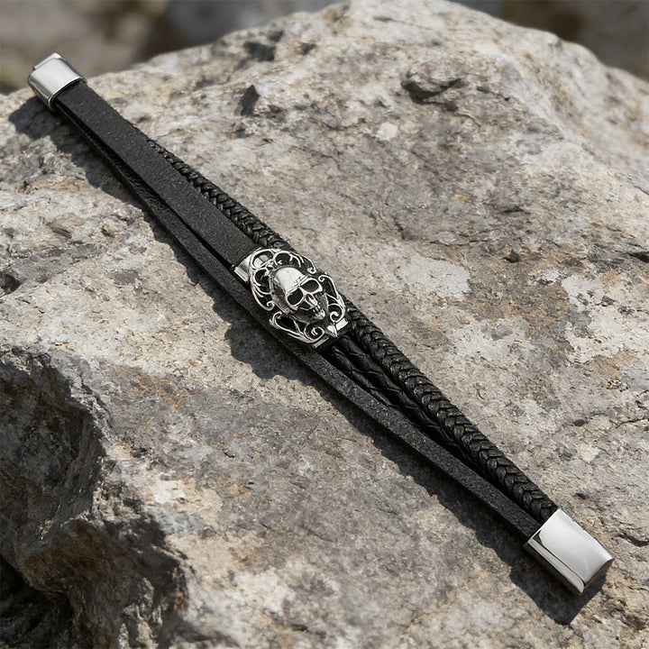 WorldNorse Valhalla Totenkopf-Armband - image 8