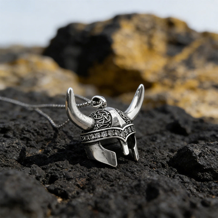 WorldNorse Antike Keltischer Knoten Wikingerhelm Halskette - image 4