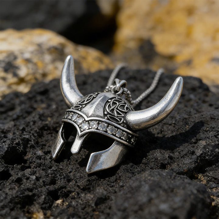 WorldNorse Antike Keltischer Knoten Wikingerhelm Halskette - image 3