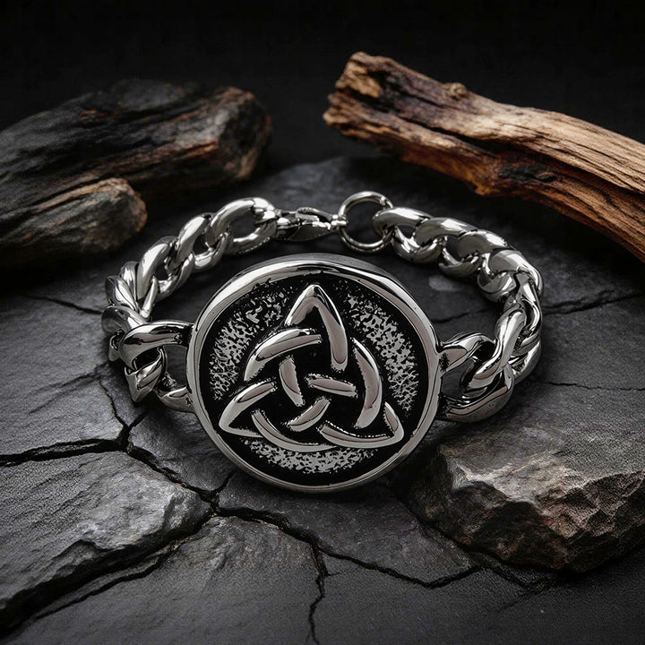 WorldNorse Viking Keltischer Knoten Edelstahlarmband  - C - image 5