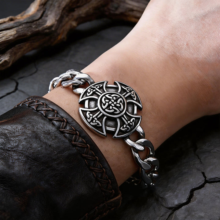 WorldNorse Viking Keltischer Knoten Edelstahlarmband  - E - image 7