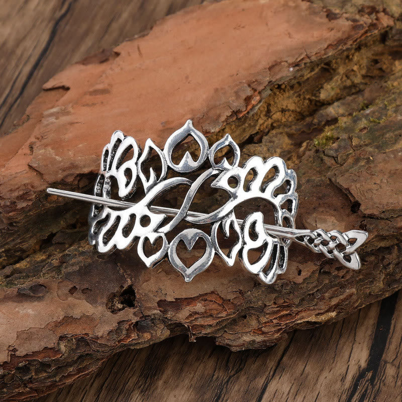 WorldNorse Heartleaf Keltischer Knoten Hairpin - Knoten - image 2