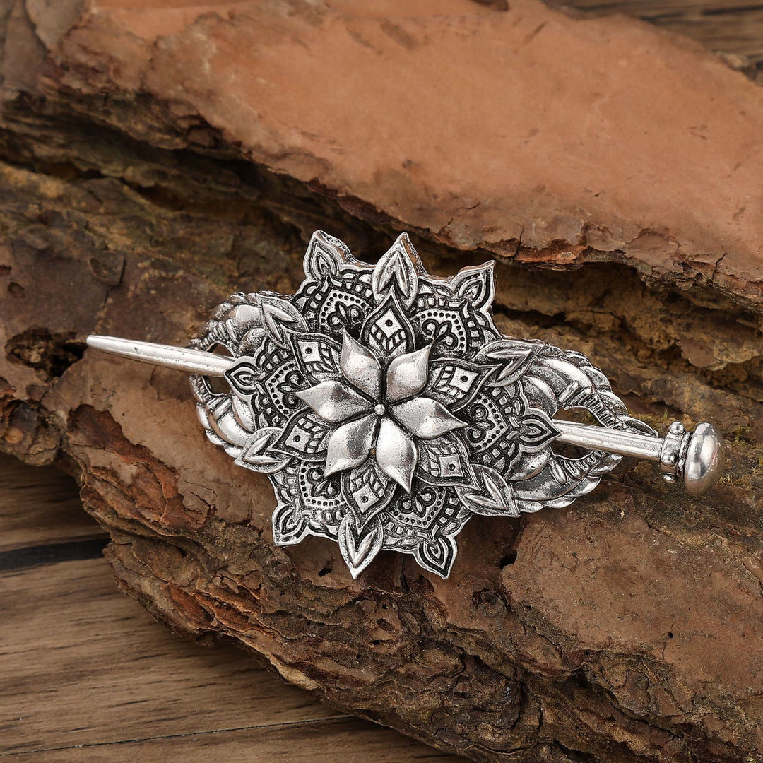 WorldNorse Heiliger Knoten Blumenhaarnadel - Runden - image 2