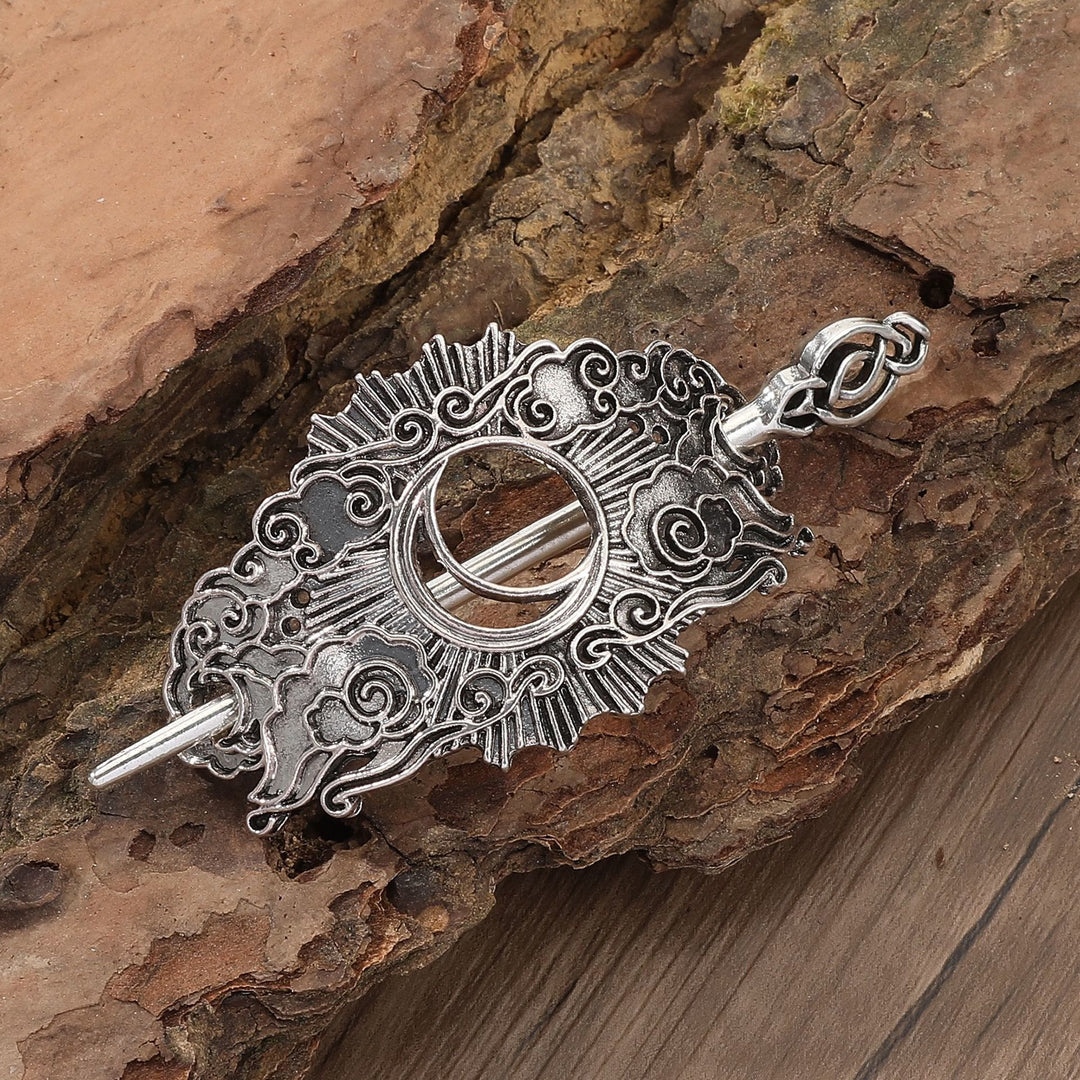 WorldNorse Viking Cloud Crescent Knot Hairpin - Blume - image 2