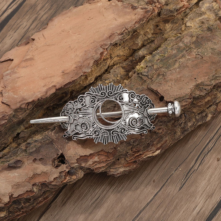 WorldNorse Viking Cloud Crescent Knot Hairpin - Runden - image 1