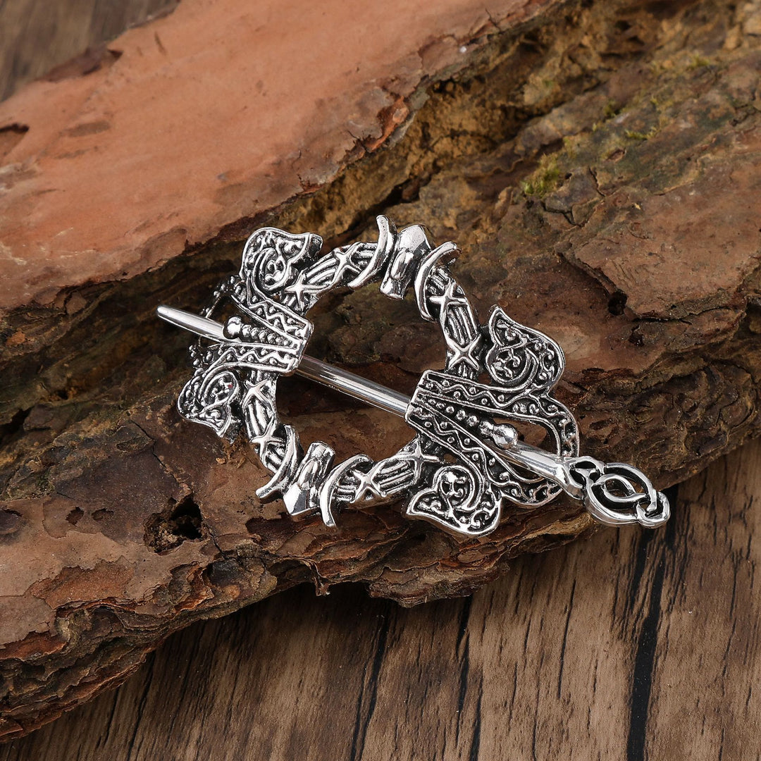 WorldNorse Viking Shieldmaiden Haarnadel - Blume - image 0