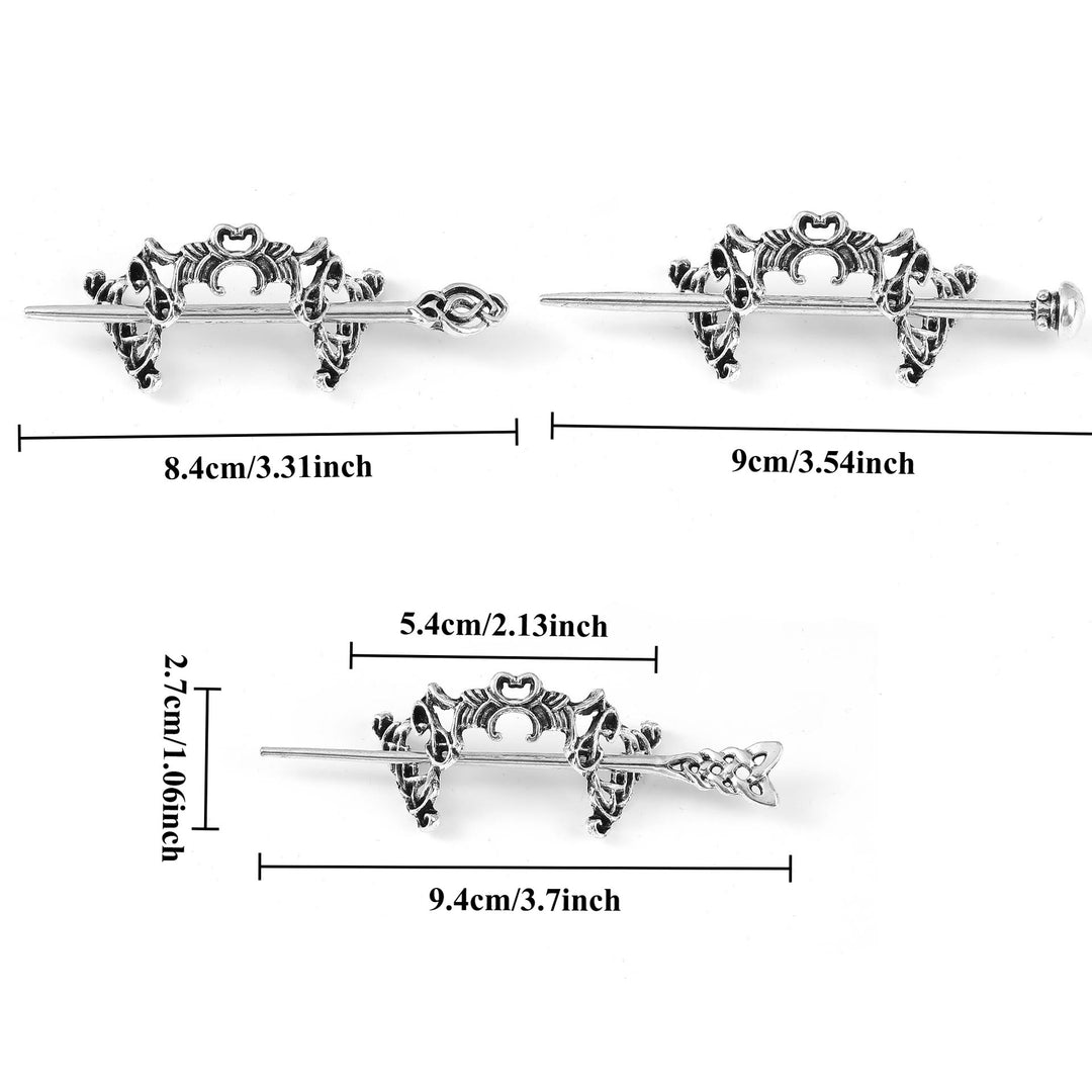 WorldNorse Norse Royal Keltischer Knoten Hairpin - image 3