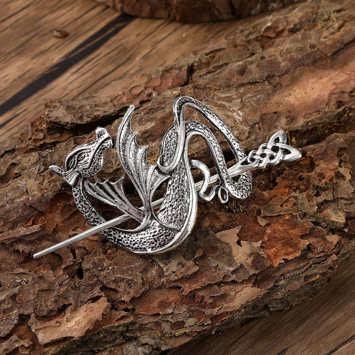 WorldNorse Viking Nordischer Drache Knot Hairpin - Knoten - image 2