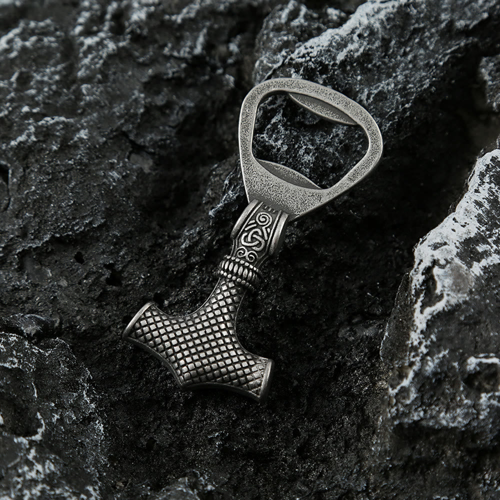 WorldNorse Viking Thors Hammer Flaschenöffner - image 2
