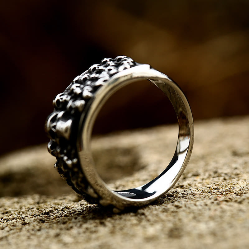 WorldNorse Unterwelt Schädelhorde Ring - image 4